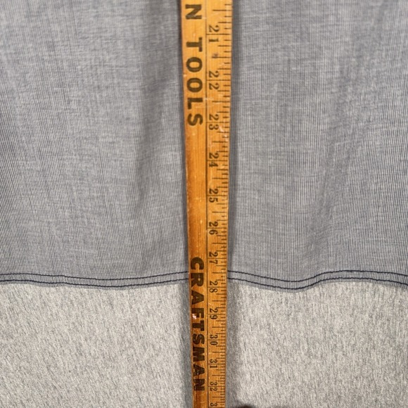 KUIU Shirt Basin Short Sleeve Button Up Blue Mens Medium Heathered Steel Camp - Picture 13 of 14